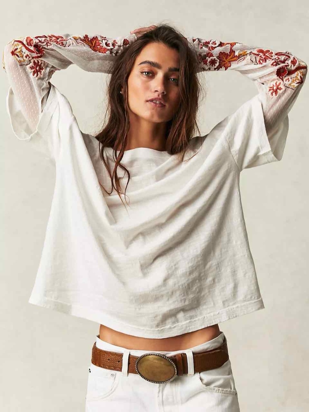 Free People “Gardener Tee”